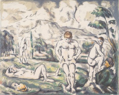 Baigneuses - Paul Cézanne